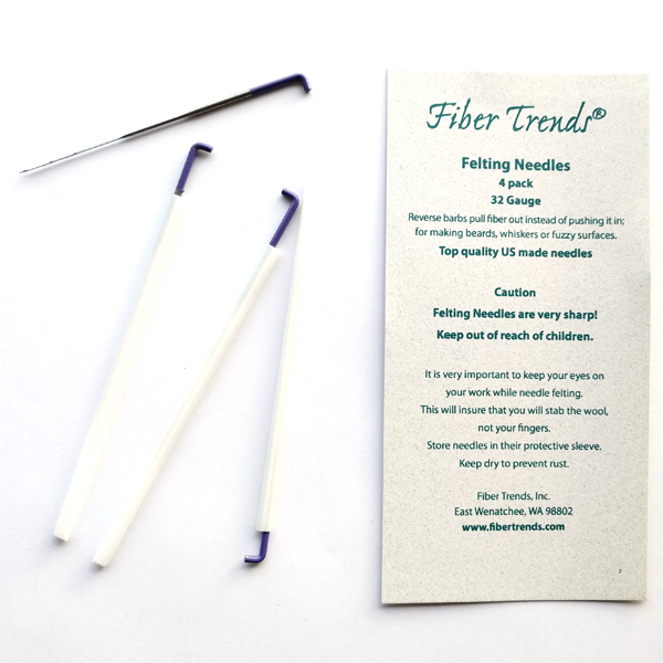 Fiber Trends Felting Needles Reverse (32 gauge) | Felting Needles