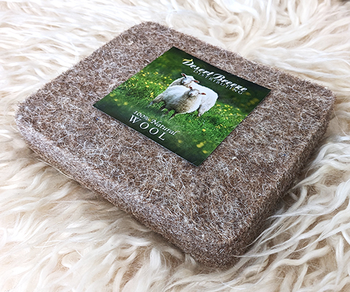 5 Square Wool Felt Table Protector Mat 5mm Thick Virgin Merino Wool Felted  Fabric Pad Mats and Pads Eco Friendly 