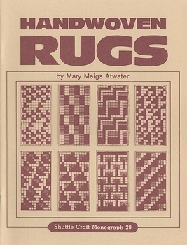 Shuttle Craft Guild Monograph 29: Handwoven Rugs | Weaving Books