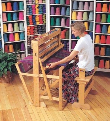 Harrisville 36" Floor Loom (4 Harness, 6 Treadle) - Model 36/4 | Jack