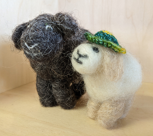 Needle Felting SHEEP! | April 2025