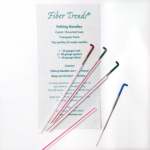 Fiber Trends Felting Needles Assorted | Felting Needles