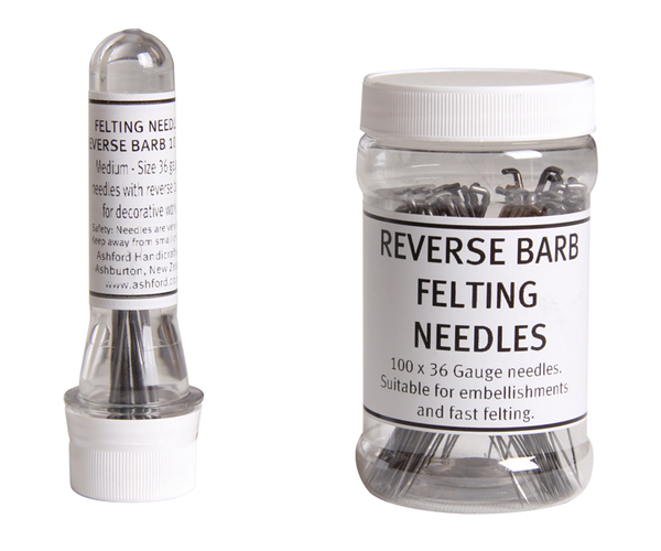 Ashford Reverse Barb Felting Needles | Felting Needles