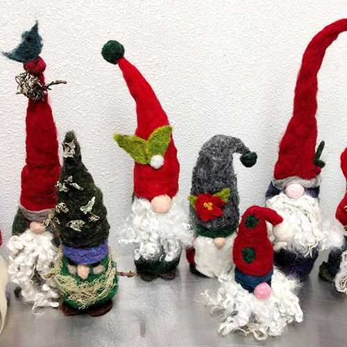 Needle Felting Gnomes | Feltmaking