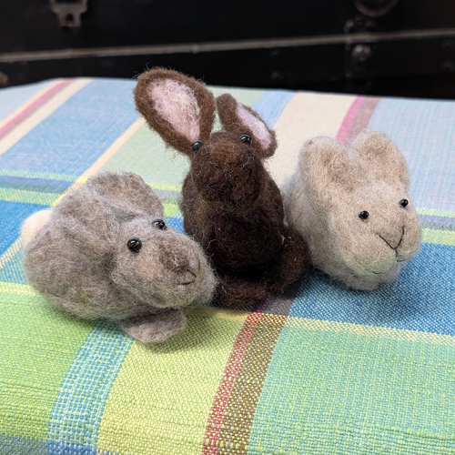 Needle Felt Bunnies | March 2025