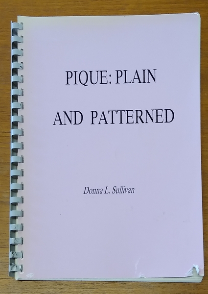 Pique: Plain and Patterned (Used) | Used Books!