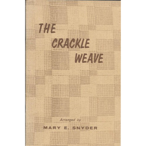 Crackle Weave (used) | Used Books!