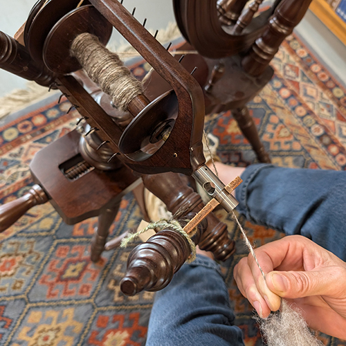 From Fleece to Spinning Yarn | Spinning