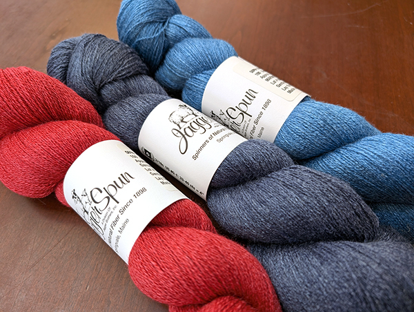 JaggerSpun: Zephyr Wool-Silk 2/18 100g Skeins | JaggerSpun Wool