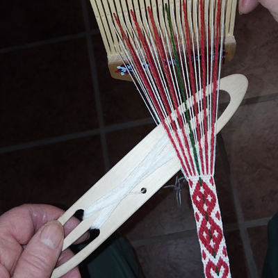 Weave a Historic Swedish Band with 13 Pattern Warps | Weaving