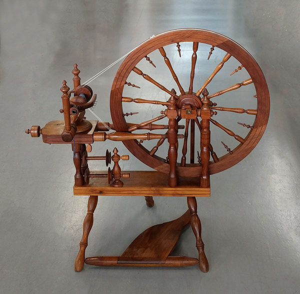 Used Norwegian Double Treadle Wheel of Unknown Origin | Used Spinning Wheels