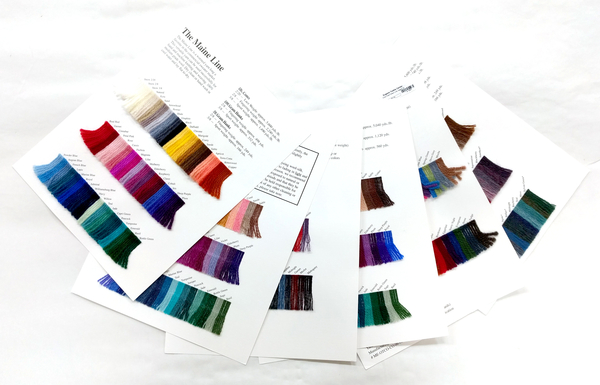 JaggerSpun Wool Color cards | Color Cards