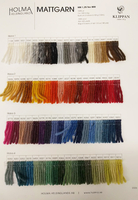 Image Borgs Mattgarn Wool Color Card