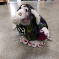 Needle Felting Trolls, Goblins, & Witches!